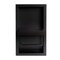 Alfi Brand Black Matte Stainless Steel Recessed Shelf / Toilet Paper Holder Niche ABTPNC88-BLA - alternate 4